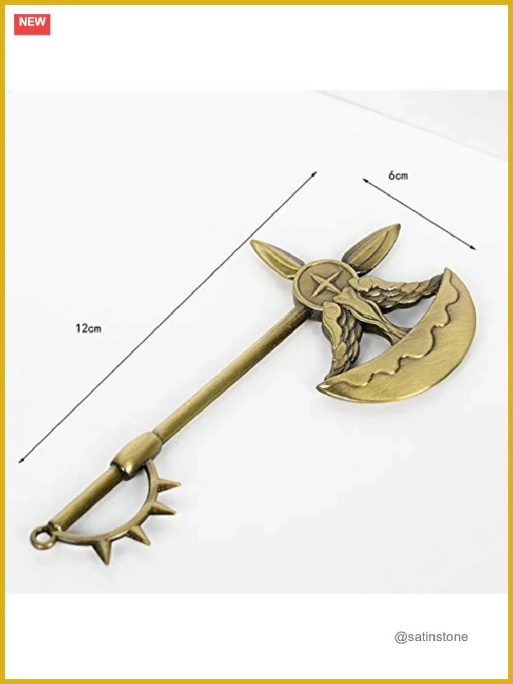 7-in-1 Mini Weapons Model Keychain Set with Gift Box